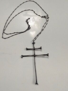 BLOOD MILK JEWELS As Above, So Below  Lorraine Cross Necklace